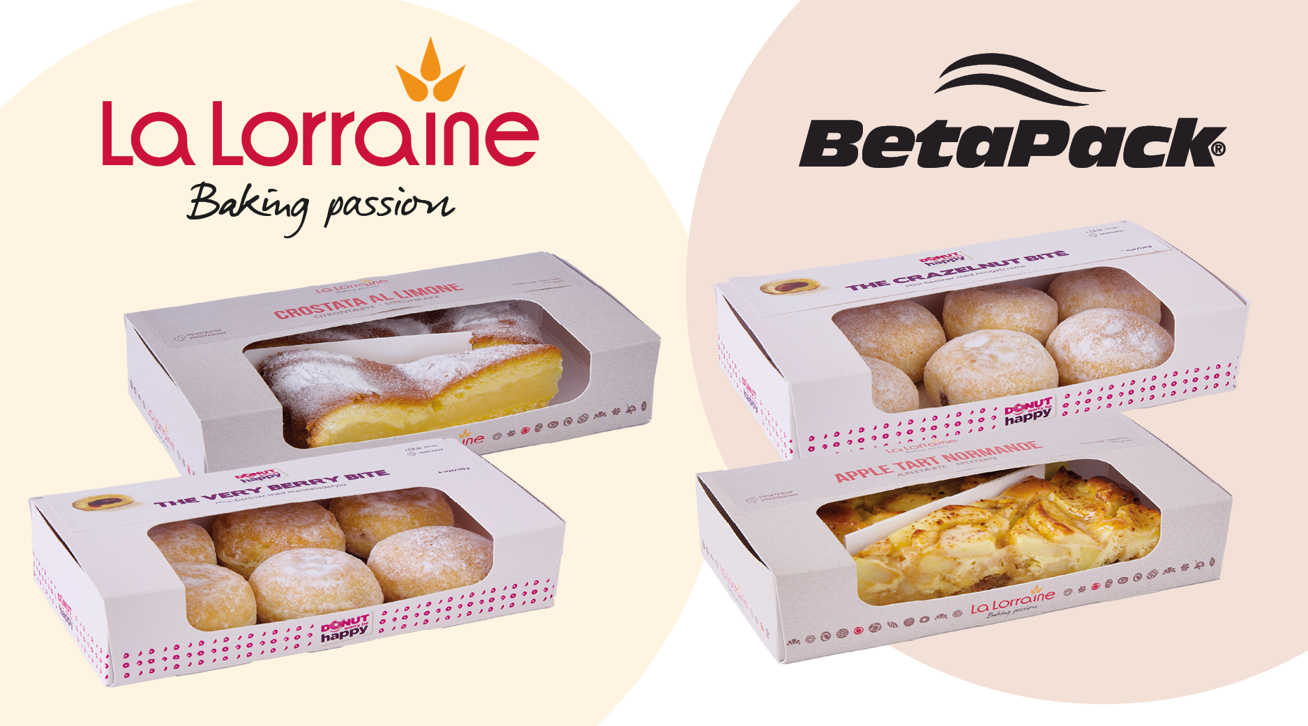 La Lorraine og BetaPack - emballage til donuts