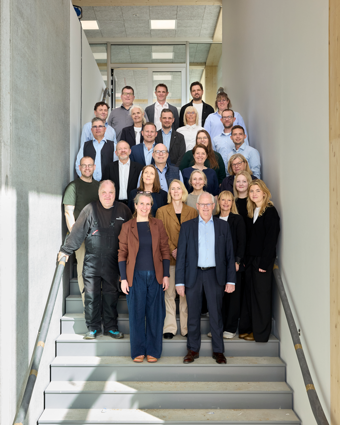 BetaPack samlet ved det nye domicil