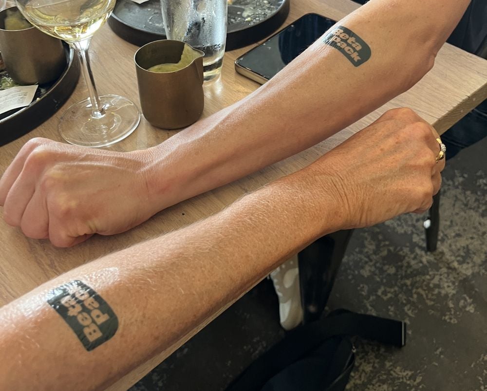 Nyt logo BetaPack - tatoveringer