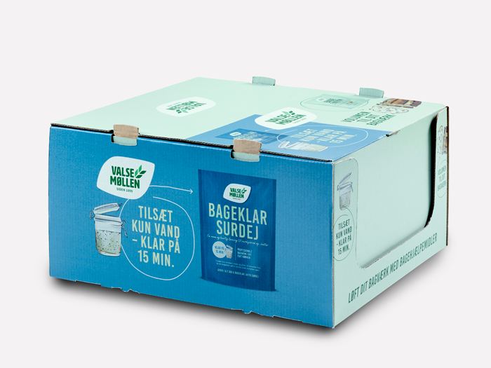 Valsemøllen borddisplay fra BetaPack