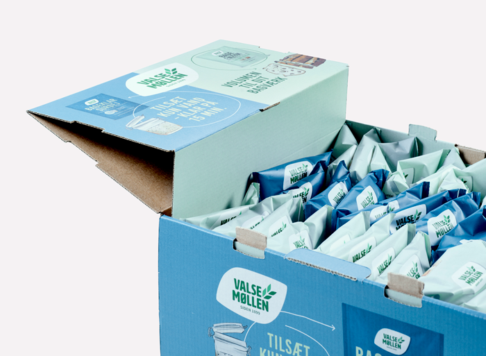 Valsemøllen borddisplay fra BetaPack