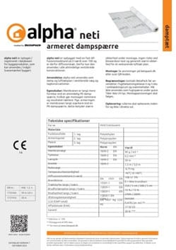 alpha neti datablad
