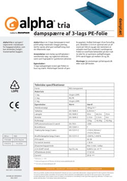 alpha tria datablad