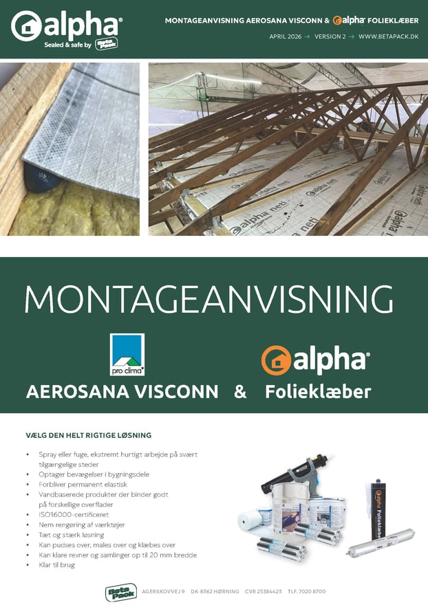 AEROSANA VISCONN - Flydende sprøjtemembran montageanvisning