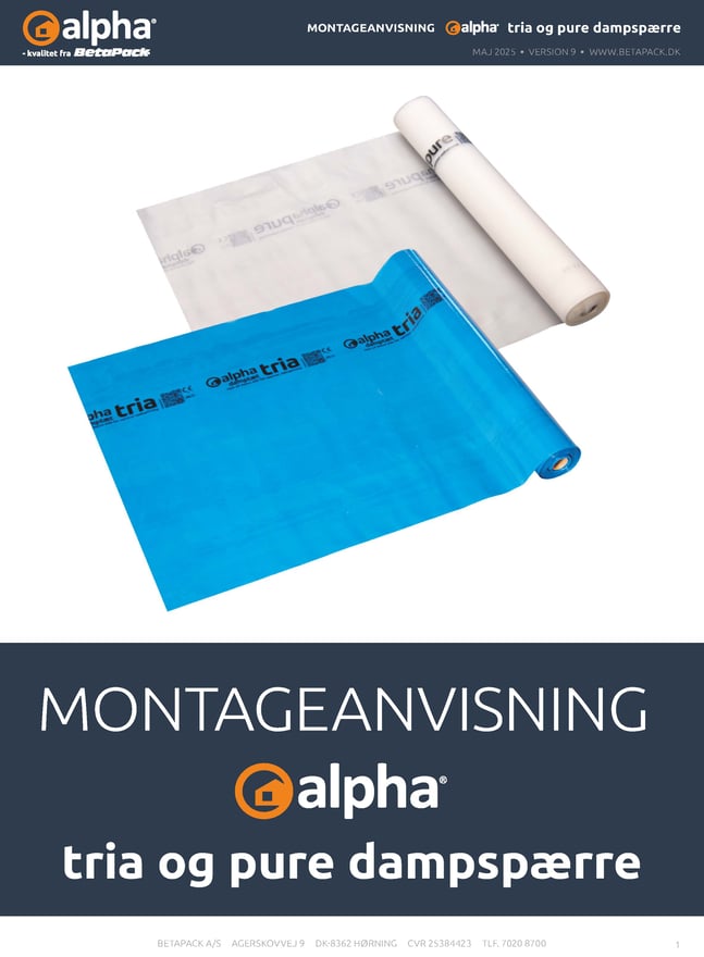 alpha pure og alpha tria montageanvisning