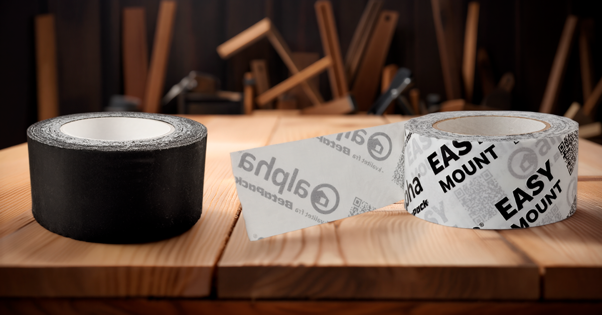 alpha EasyMount og alpha EasyMount UV tape fra BetaPack