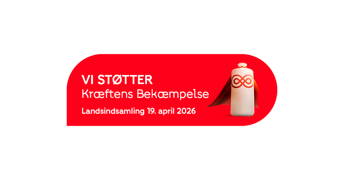 BetaPack supports Danish Cancer Society